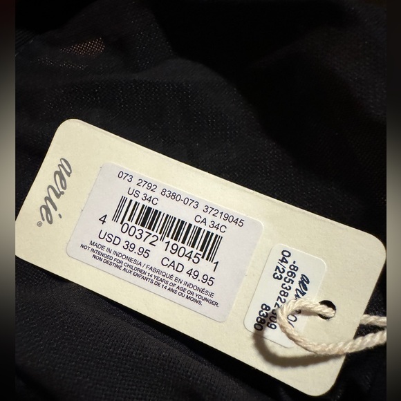 🖤 NWT! Aerie Smoothez Mesh Unlined Bra - Picture 4 of 9